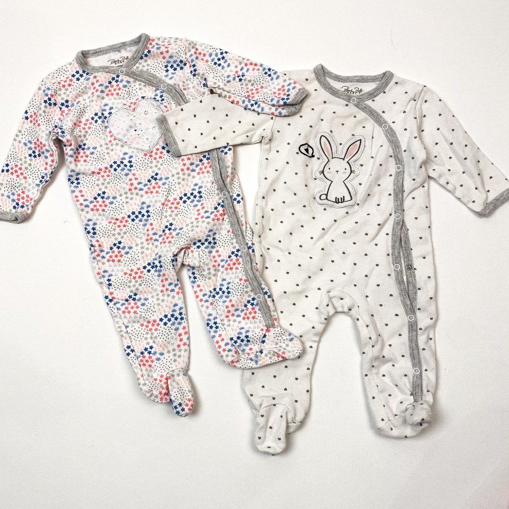 Rene Rofe 2 Pack Sleepers 3-6 Months